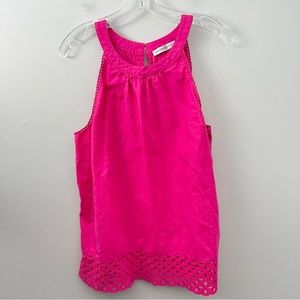 Signature Collection Linen Top Sleeveless